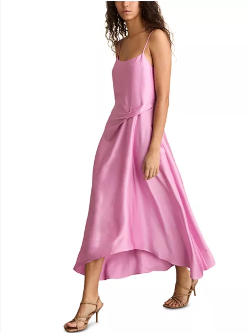 Zoey Drape Slip Dress size 4 - Picture 2 of 7